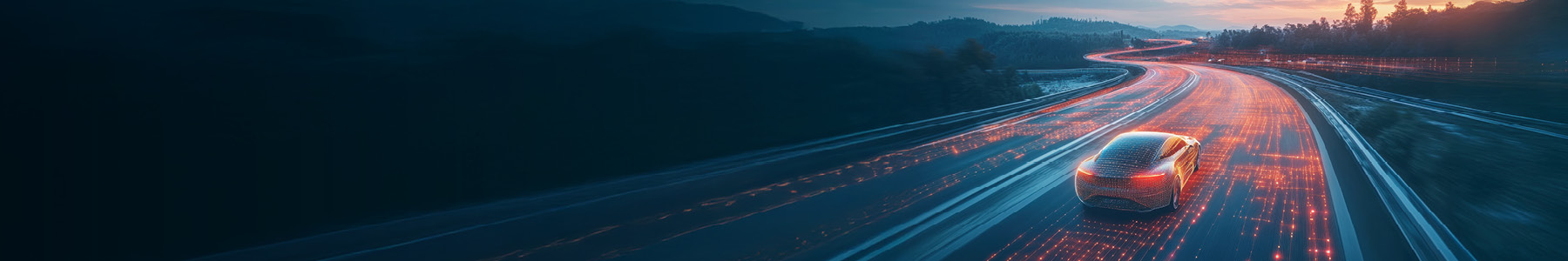 Car in motion 